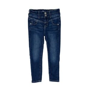 THEREABOUTS Girl's Dark Wash Jeggings Size 6